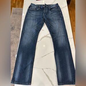 Buffalo David Bitton Dark Wash Straight Jeans